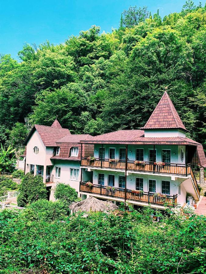 Guest House Chalet Agave Гагра Екстер'єр фото